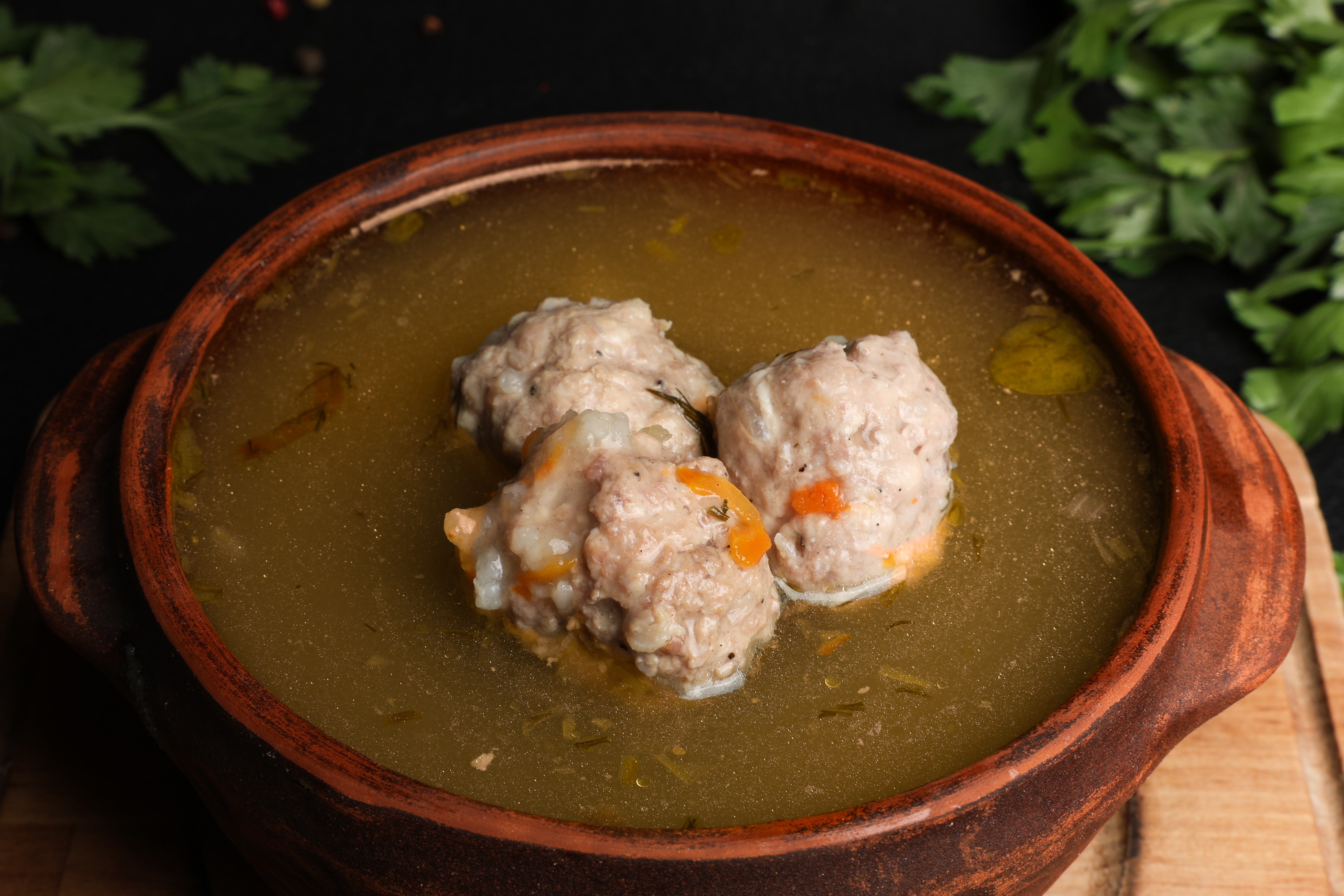 Суп з фрикадельками