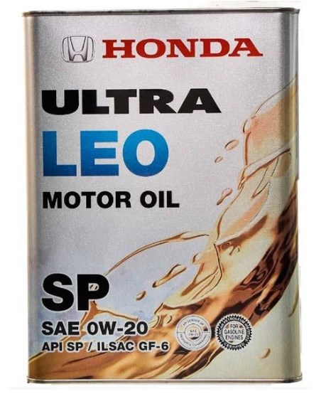 Моторна олива 0W20  Honda Ultra LEO SP/GF-6(Japan), 4л.