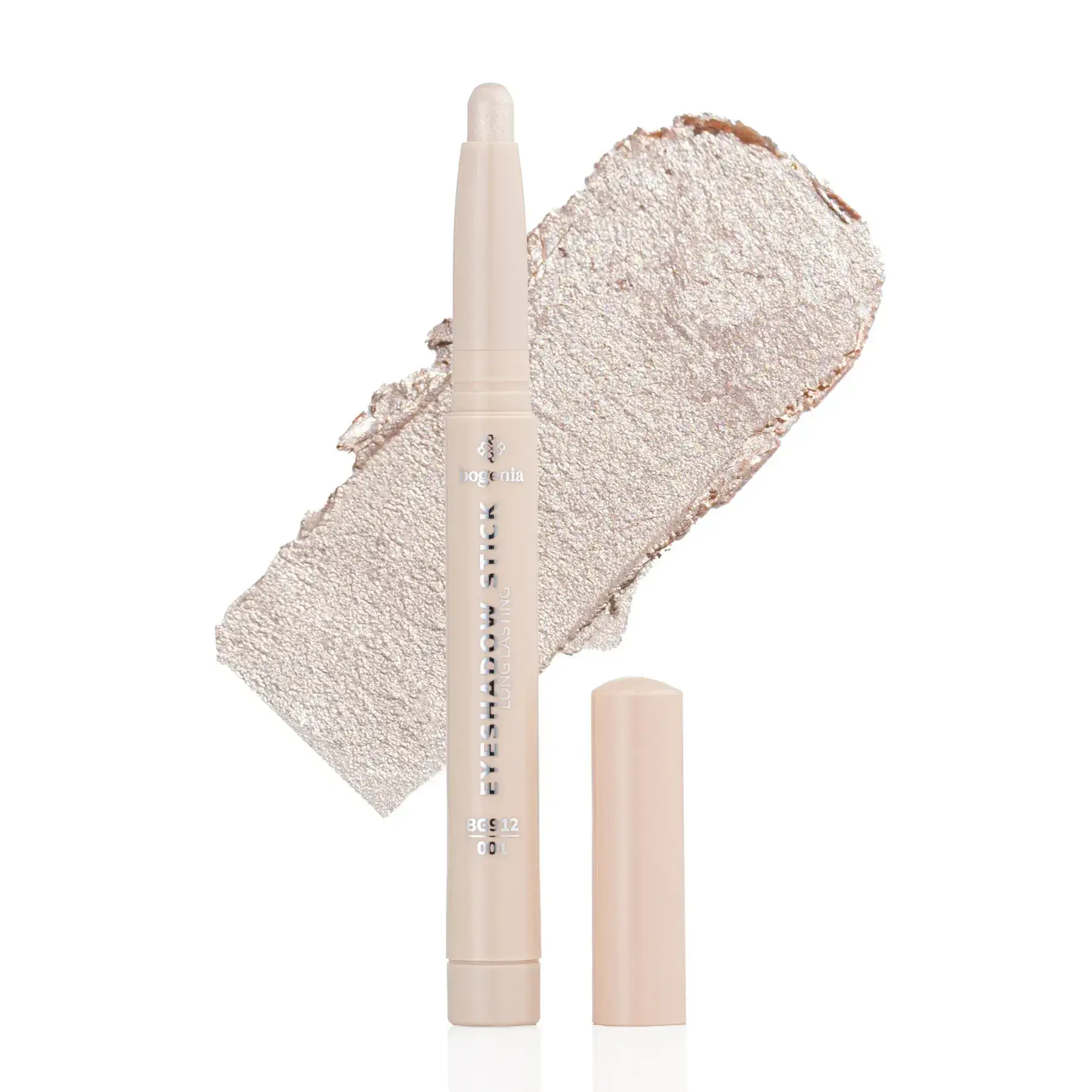 Тіні-олівець для повік Bogenia Long Lasting Eyeshadow Stick BG912 - №001