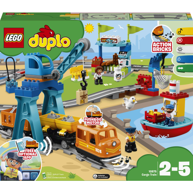 Конструктор LEGO DUPLO Вантажний потяг (10875)