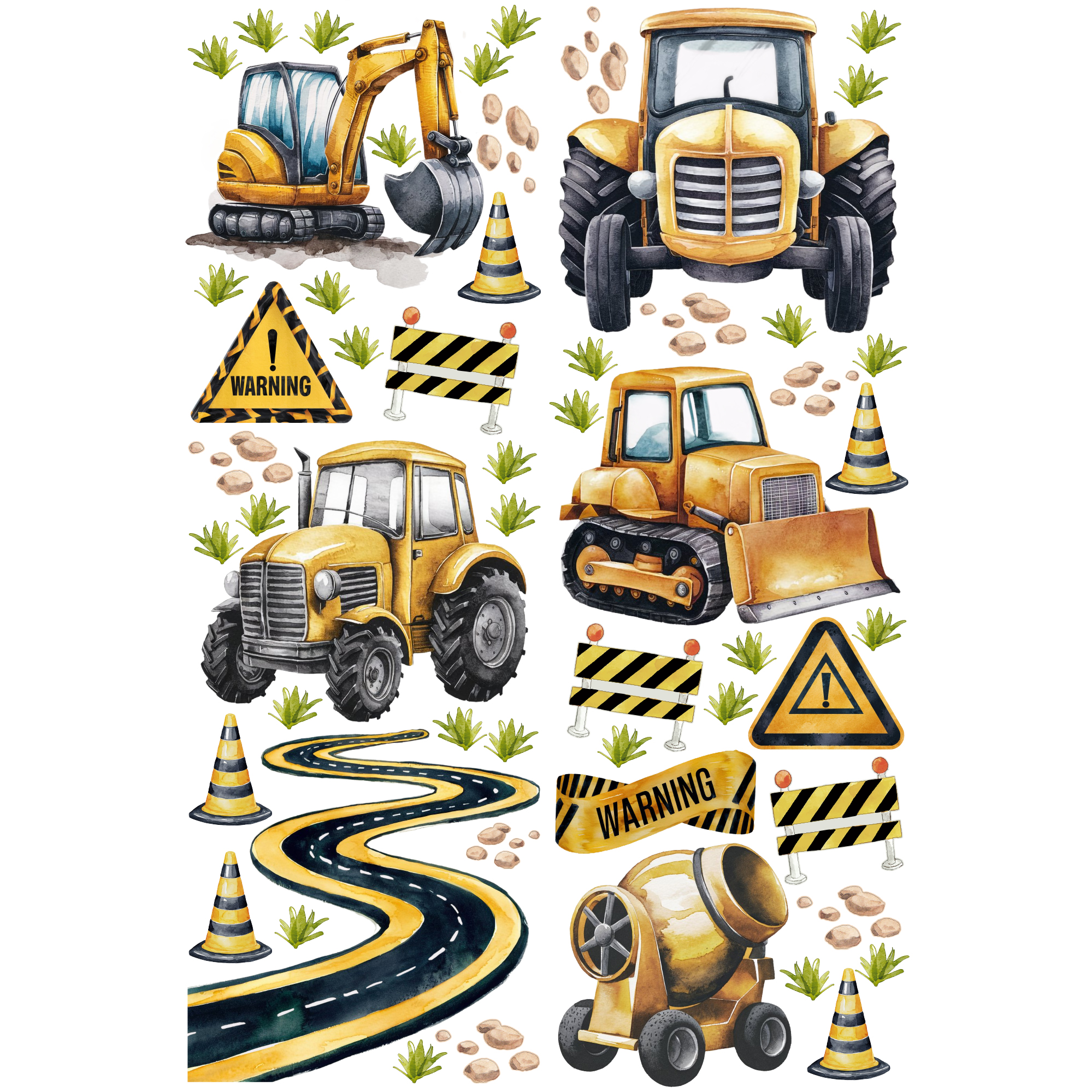 Наліпки "Будівництво 5.11"