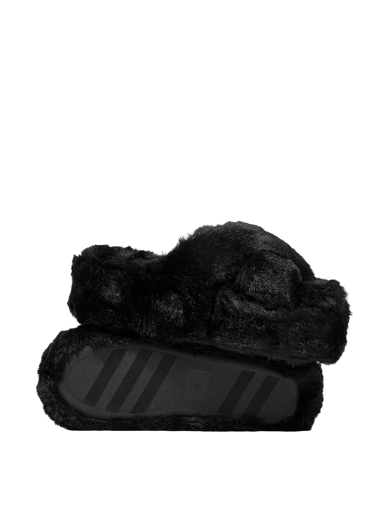 Тапочки PINK Faux Fur Platform Slipper