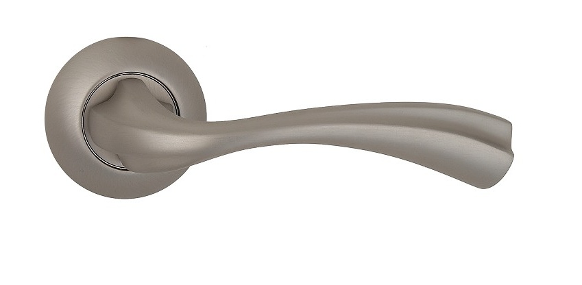 Ручка дверна SIBA Capri нікель на розетці R02 