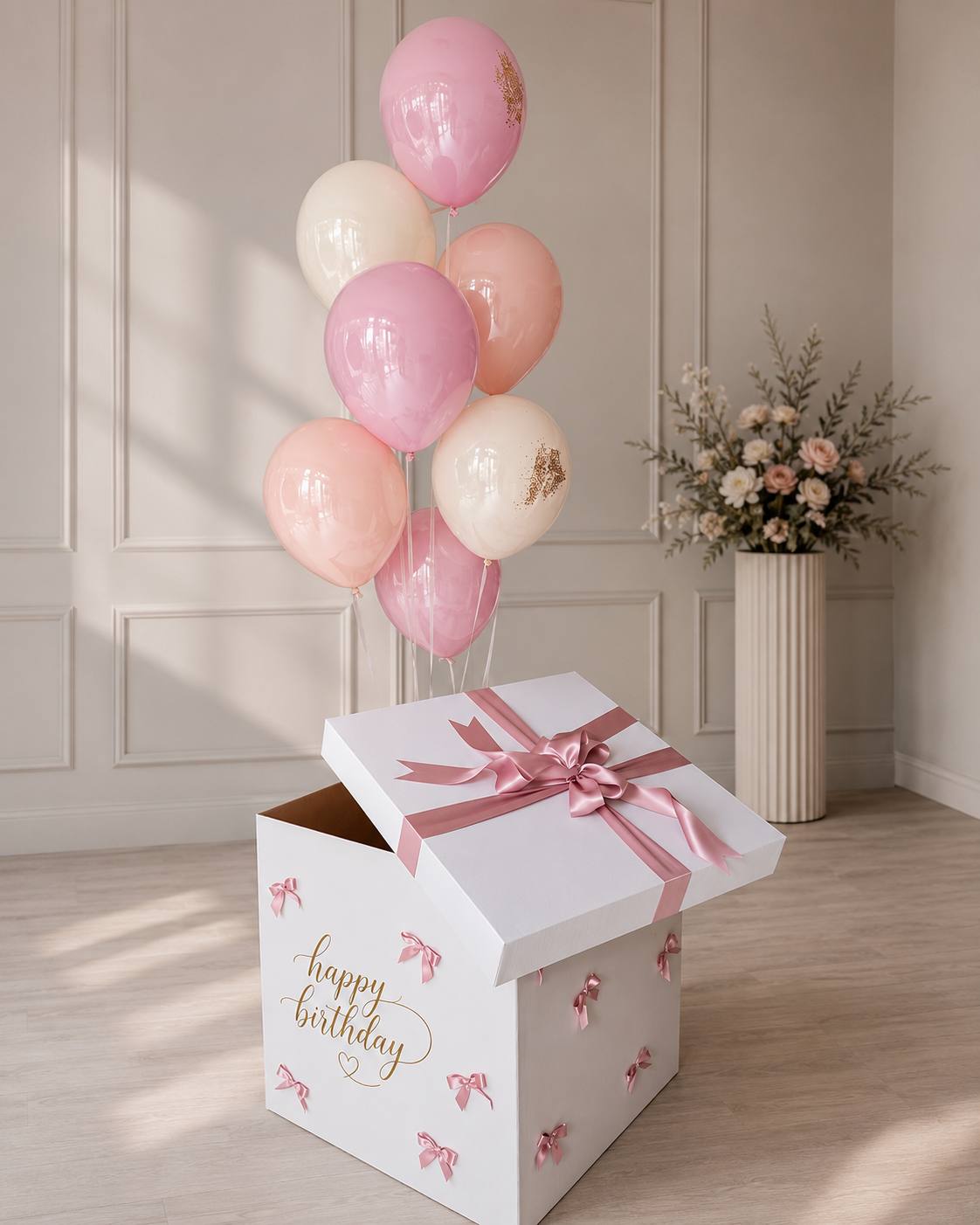 Lovely Birthday Surprise Balloon Box
