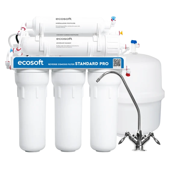 Фільтр зворотного осмосу Ecosoft Standard з мінералізатором (MO650MECOSTD)