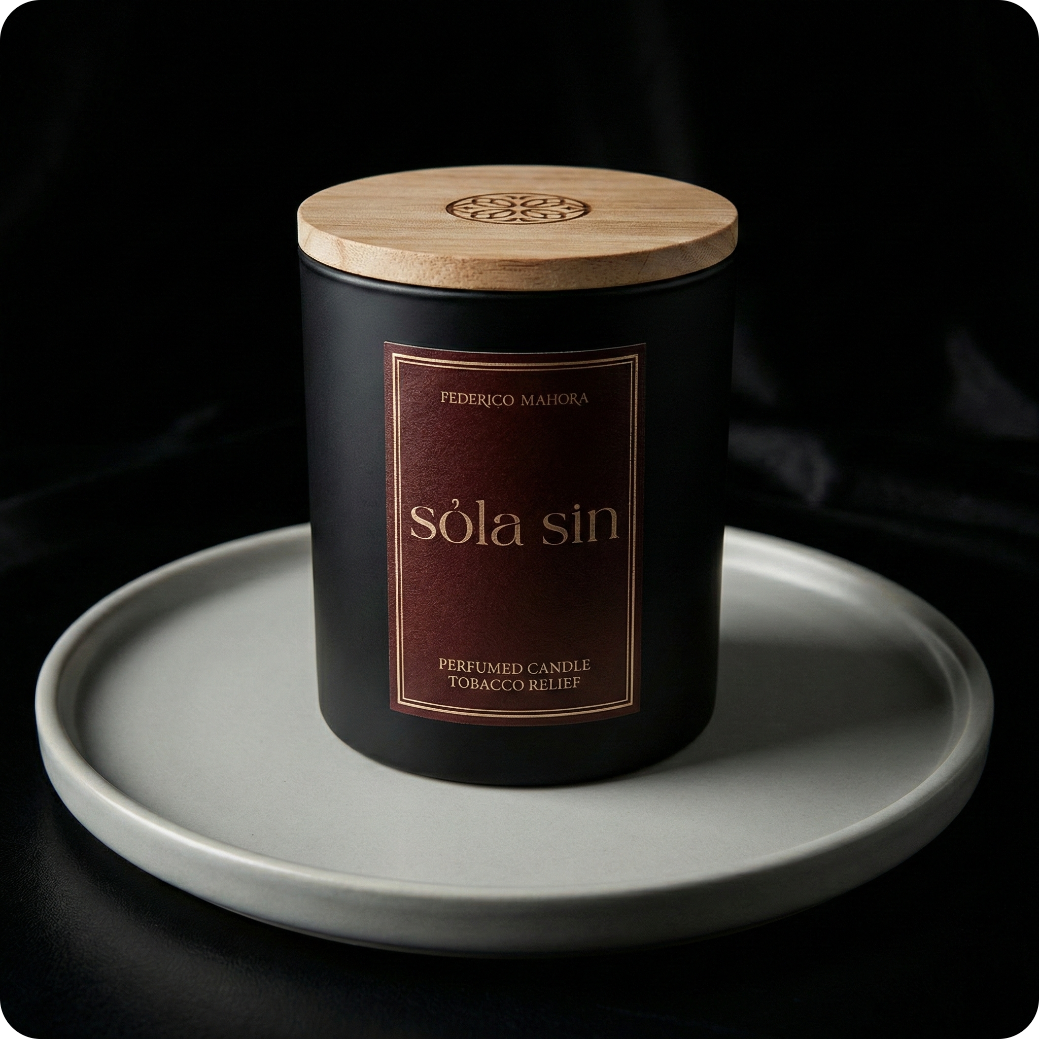 Соєва свічка SolaSin Tobacco Relief