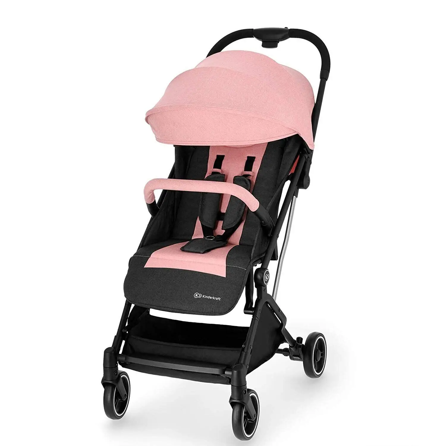 Прогулянкова коляска Kinderkraft Indy Pink