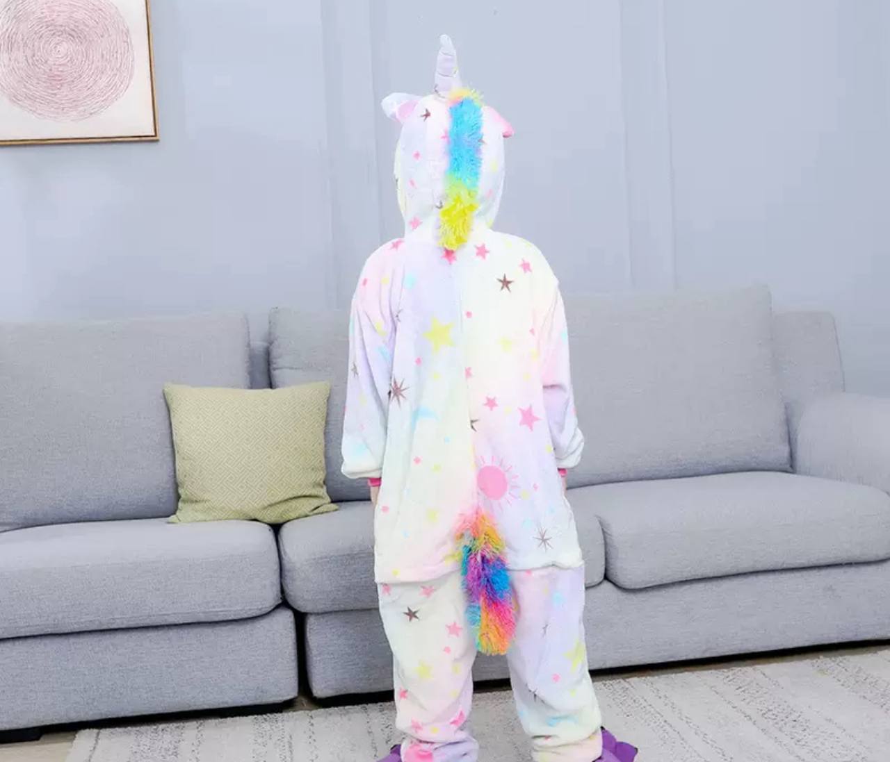 Дитячий комбінезон кігурумі  Єдиноріг, 140