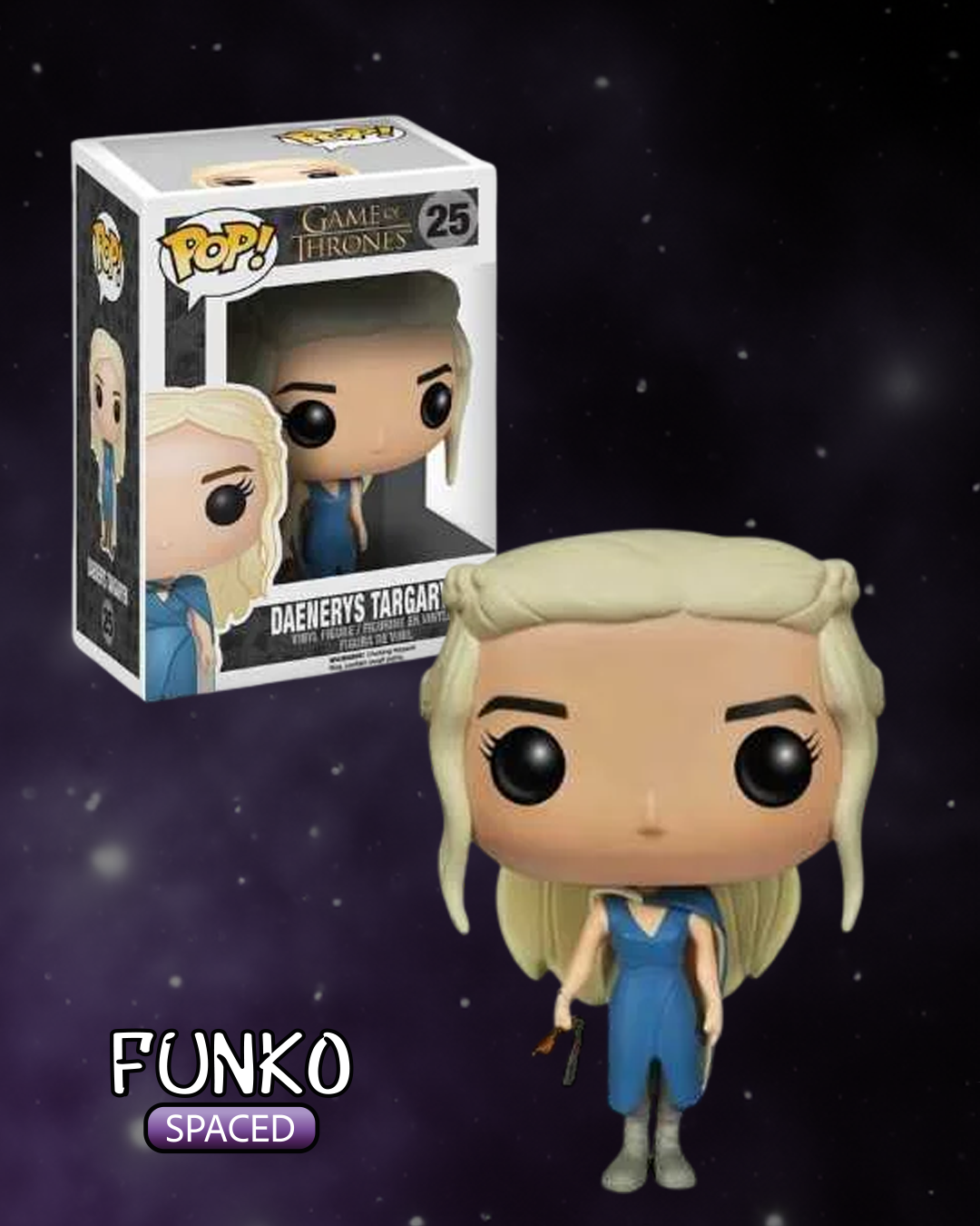 Фігурка Funko Pop Game of Thrones - Daenerys Targaryen | Фанко Поп Гра Пристолів - Даенеріс Таргаріен #25 (2016)