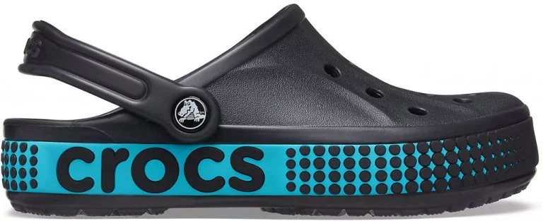 Crocs Bayaband Clog Logo Motion Black Сабо Крокси чоловічі / жіночі чорні