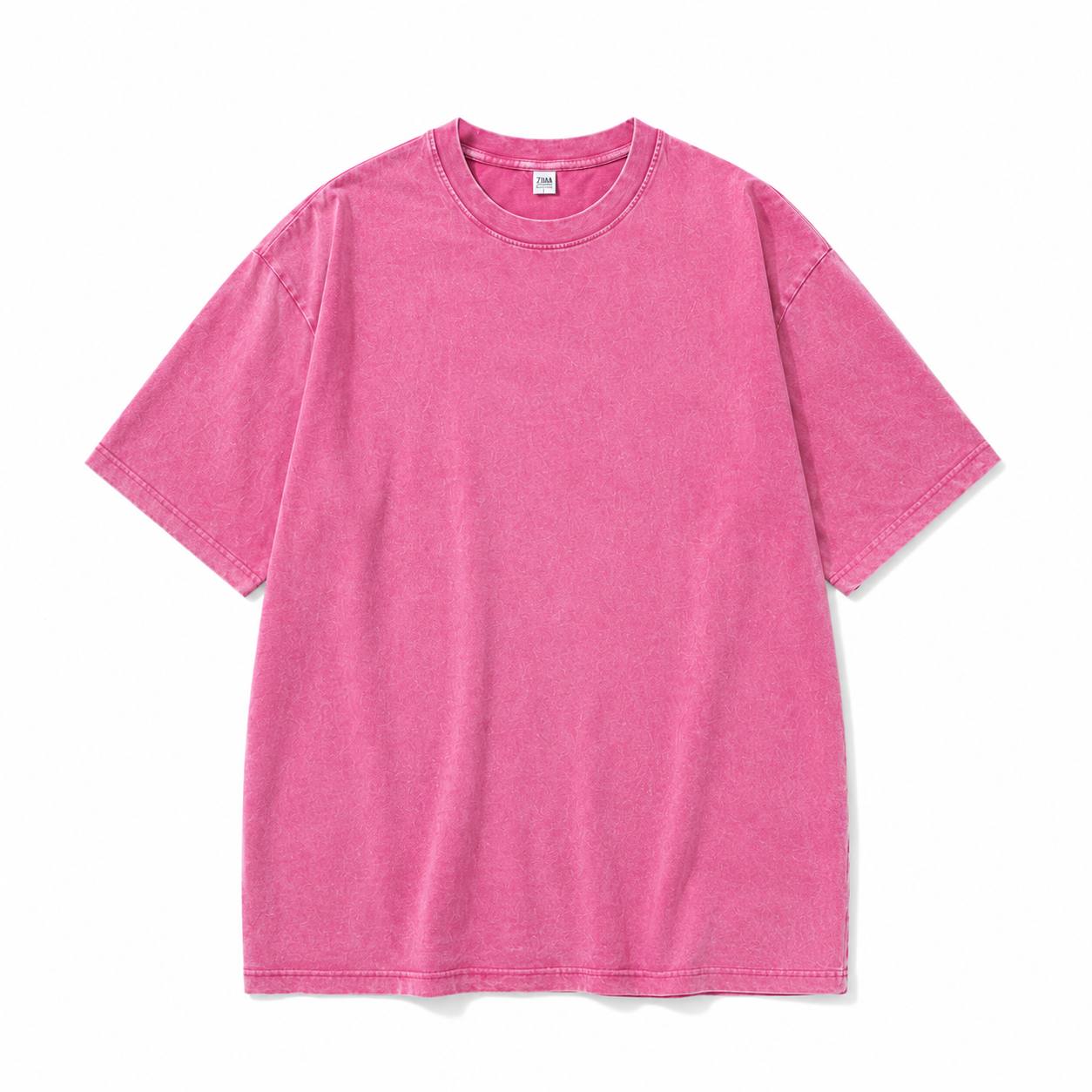 Жіноча футболка Oversize Рожева