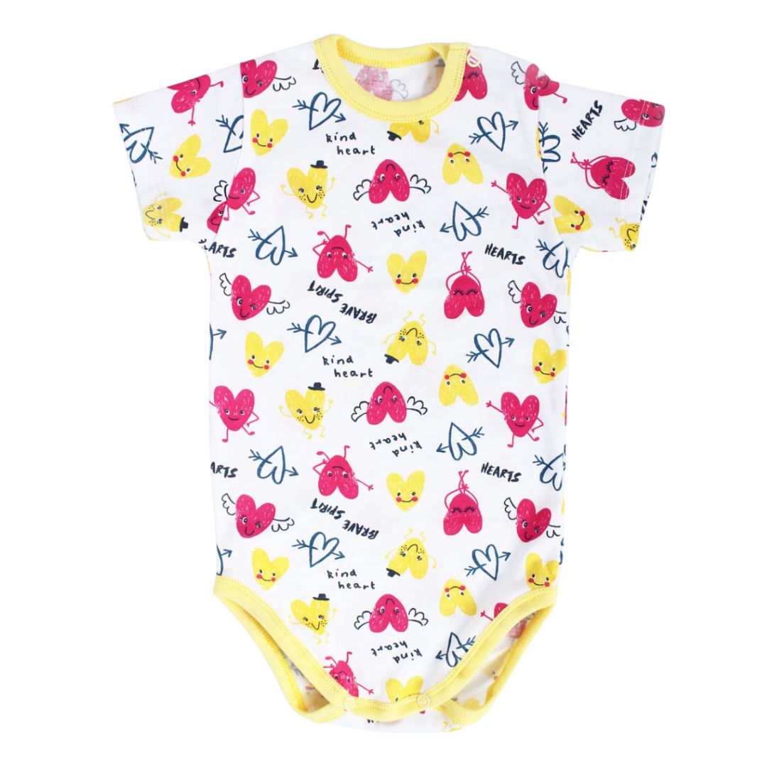 Дитячий боді з короткими рукавами