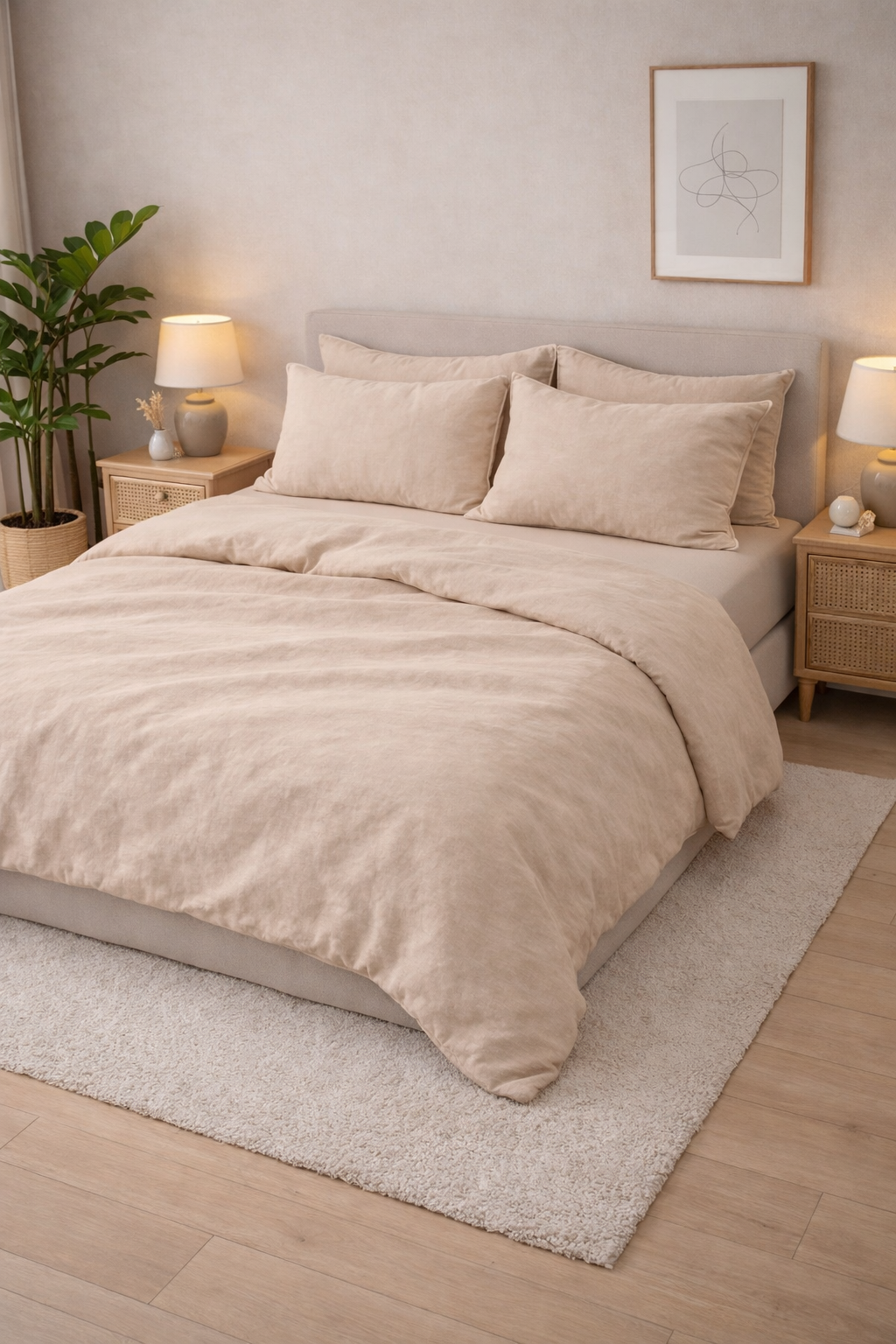 Постільна білизна варена бавовна "Пряжене молоко"