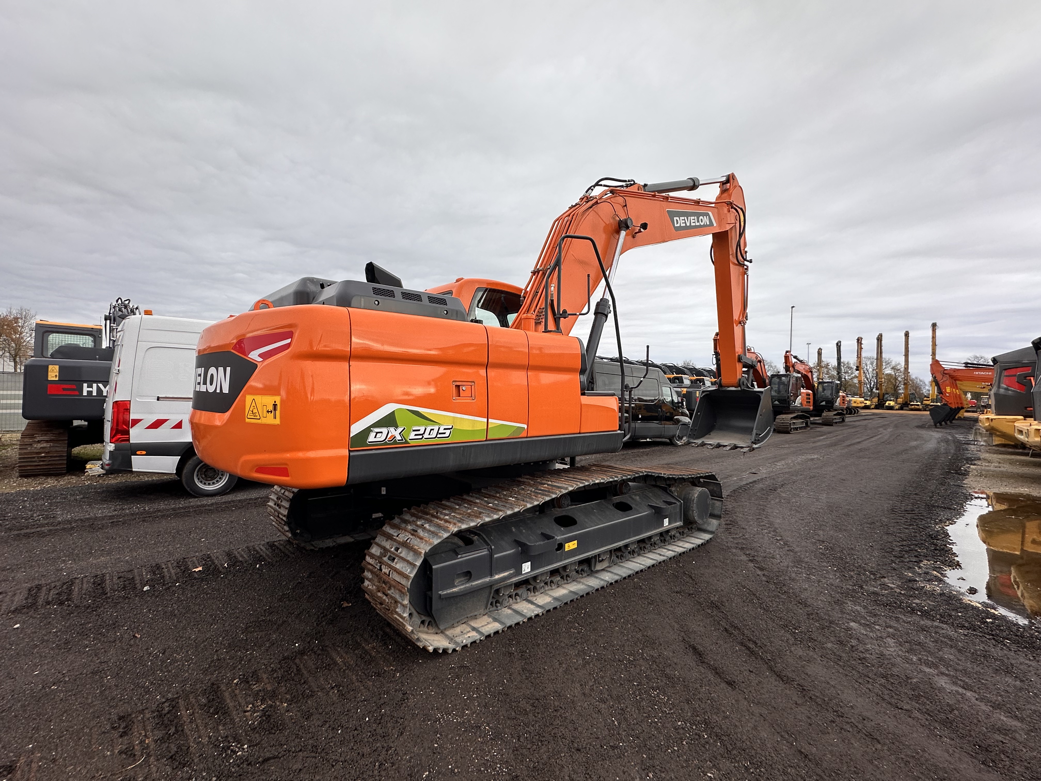 Новий гусеничний екскаватор | Develon 205 | Без напрацювання