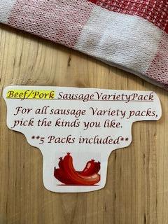 Sausage Variety  Pack