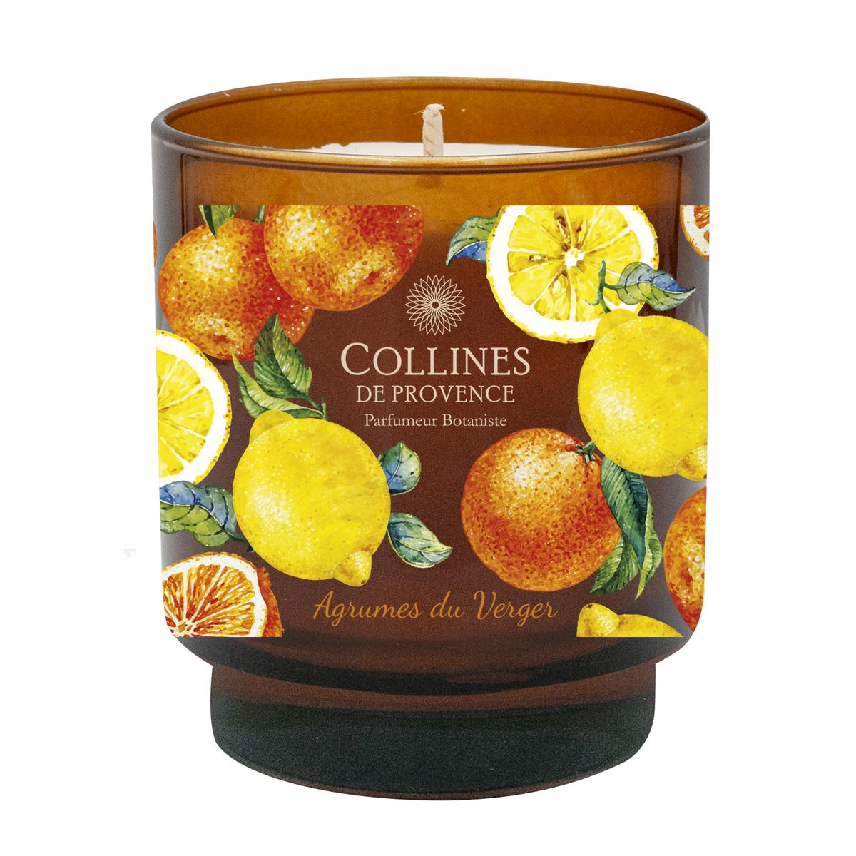Свічка Collines de Provence Сяйво цитрусового саду 220г