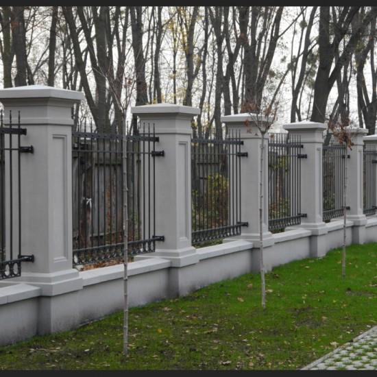 Колона паркану, колона паркану кутова