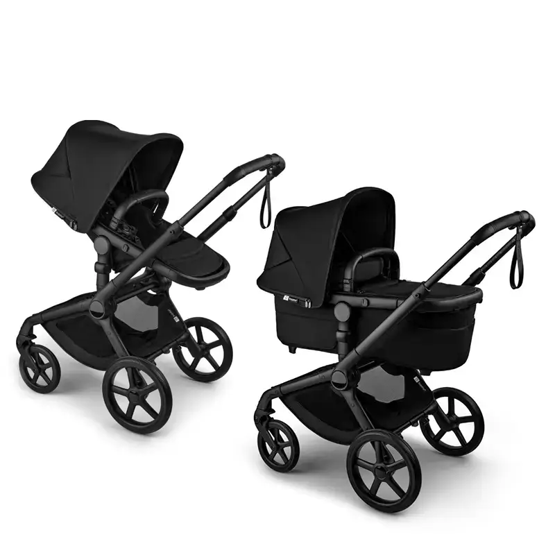 Коляска 2 в 1 Bugaboo Fox 5 limited editions Renew Complete Black/Heritage Black