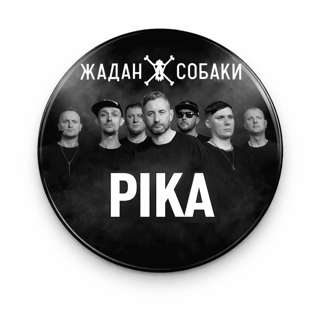 Значок "Ріка", круглий