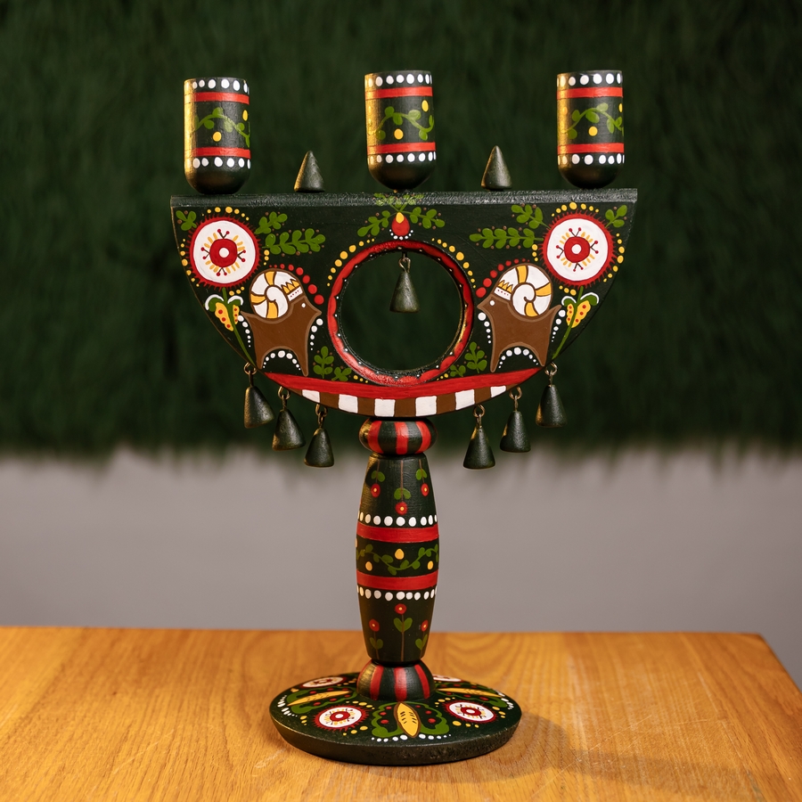 Мальована трійця "Великдень", 36 см