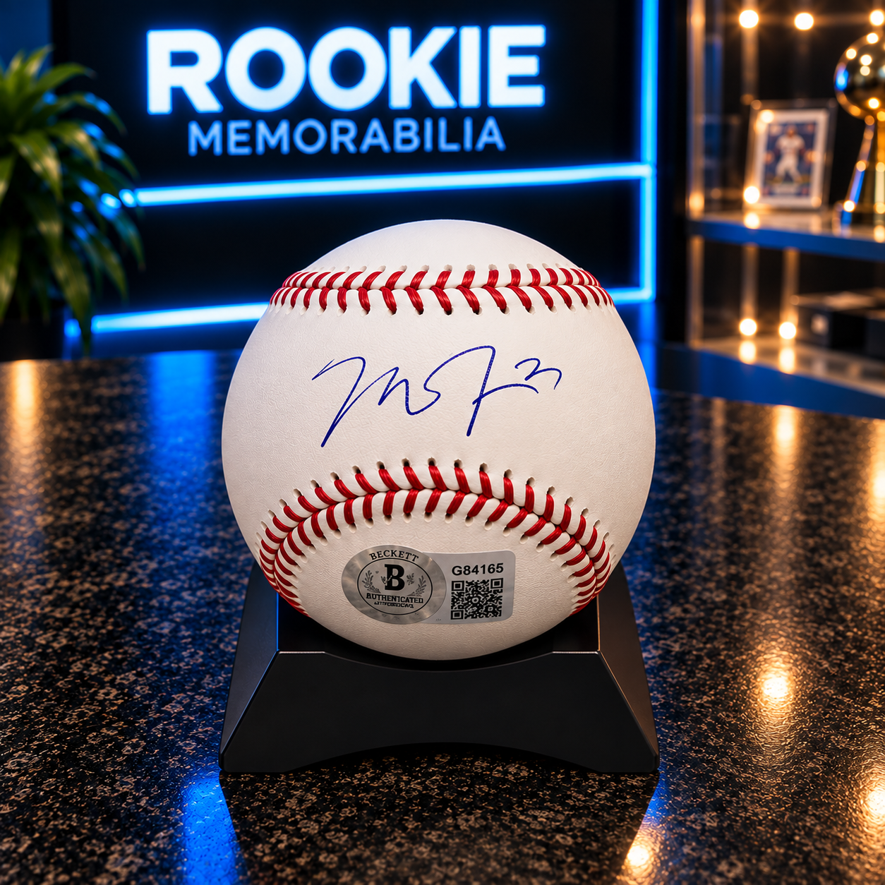 Pelota Mike Trout Beckett