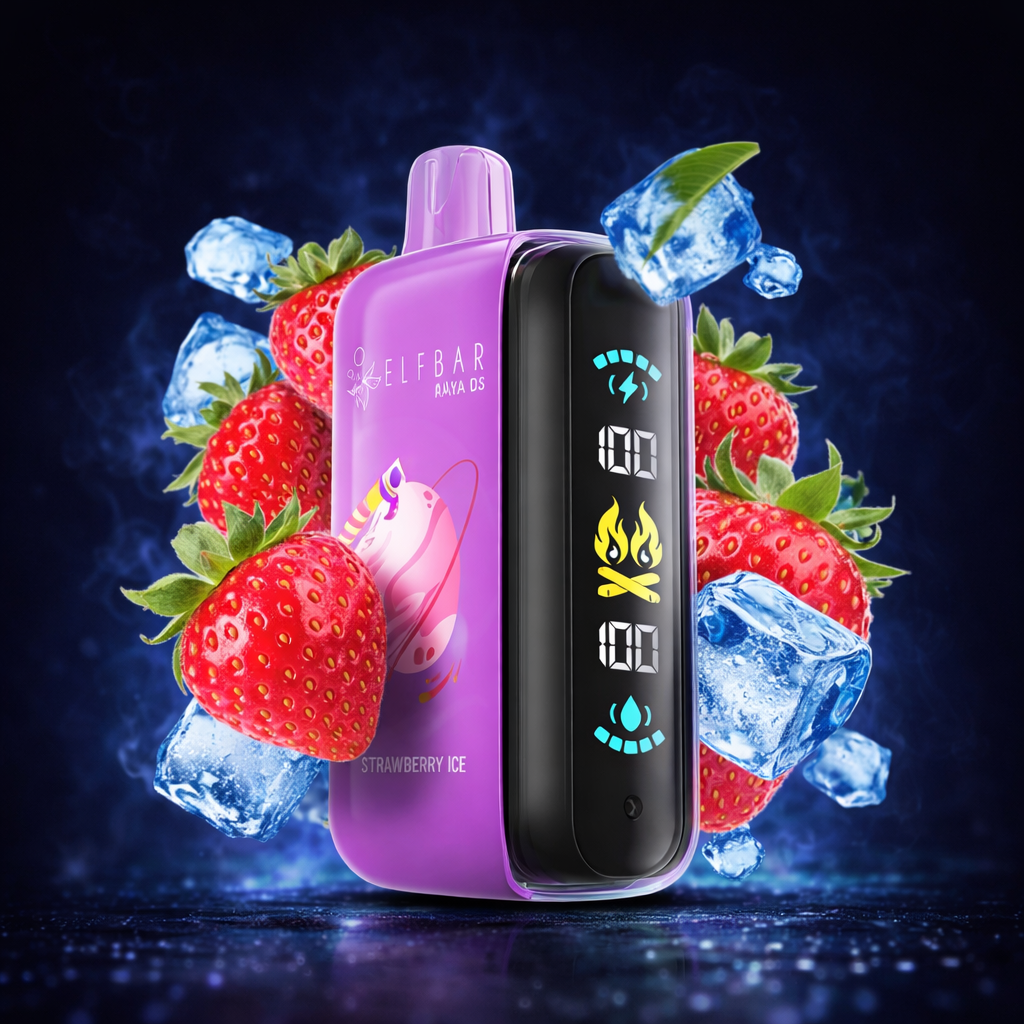 Ельф RAYA D3 25000 Strawberry Ice (Полуниця Лід)