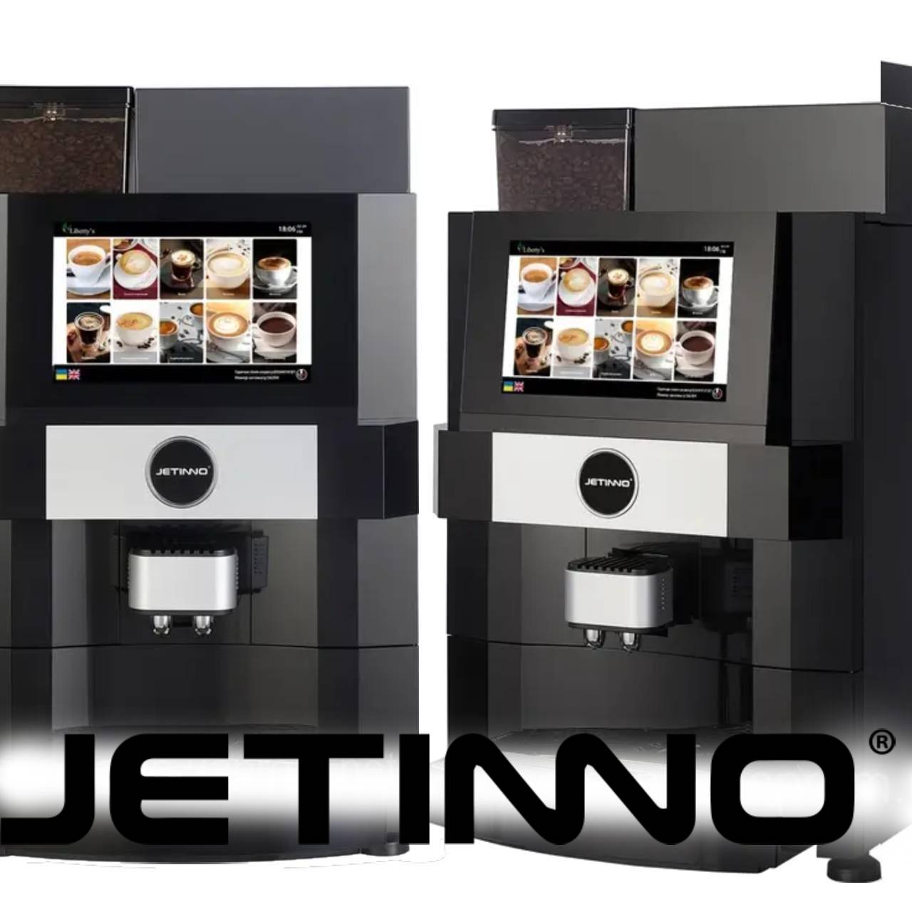 Кавомашина Jetinno JL31B-BT чорна – сучасні кавомашини для професійного та офісного приготування напоїв з зернової кави.