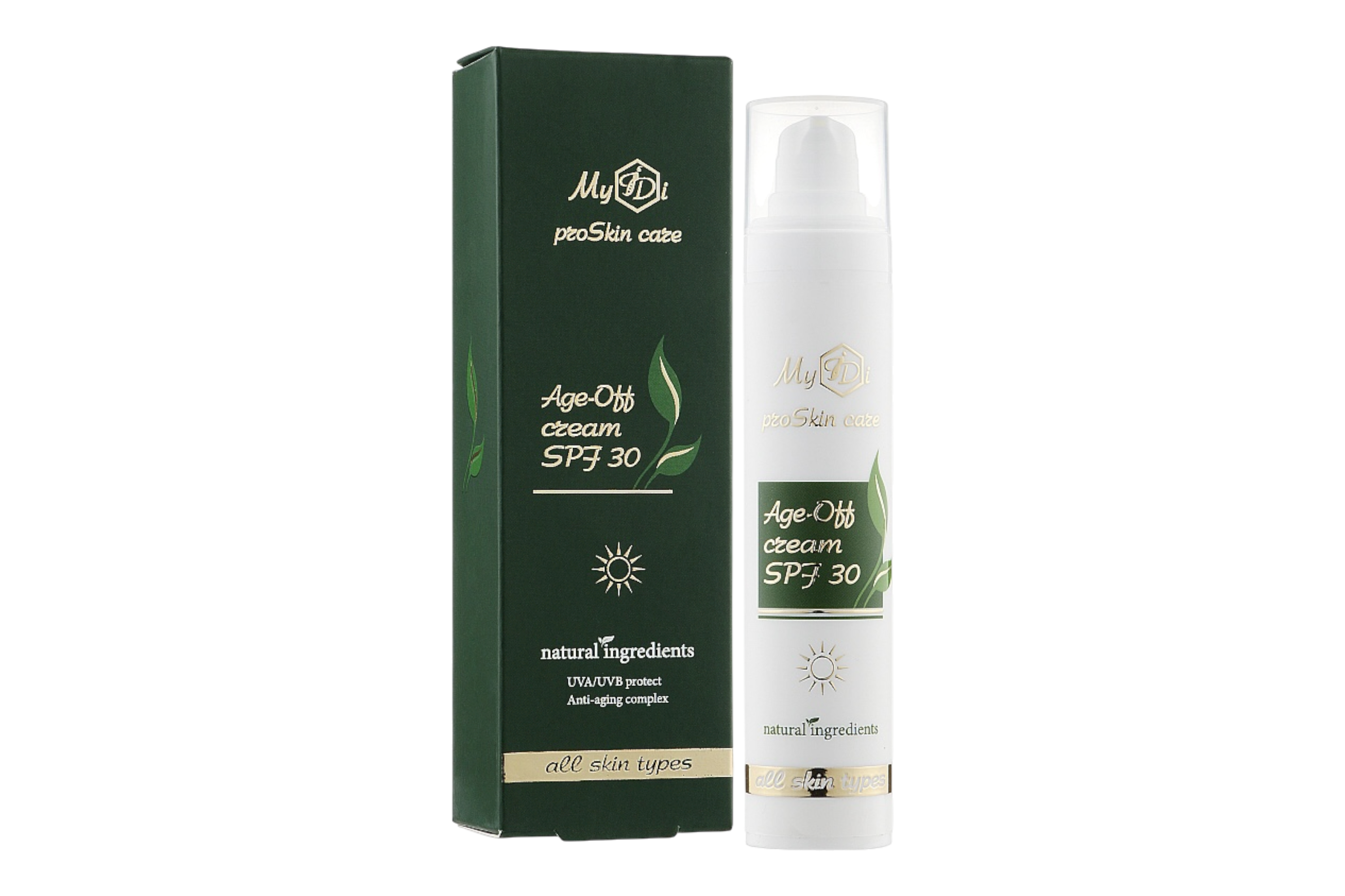 Антивіковий денний крем MyIDI Age-Off cream SPF 30