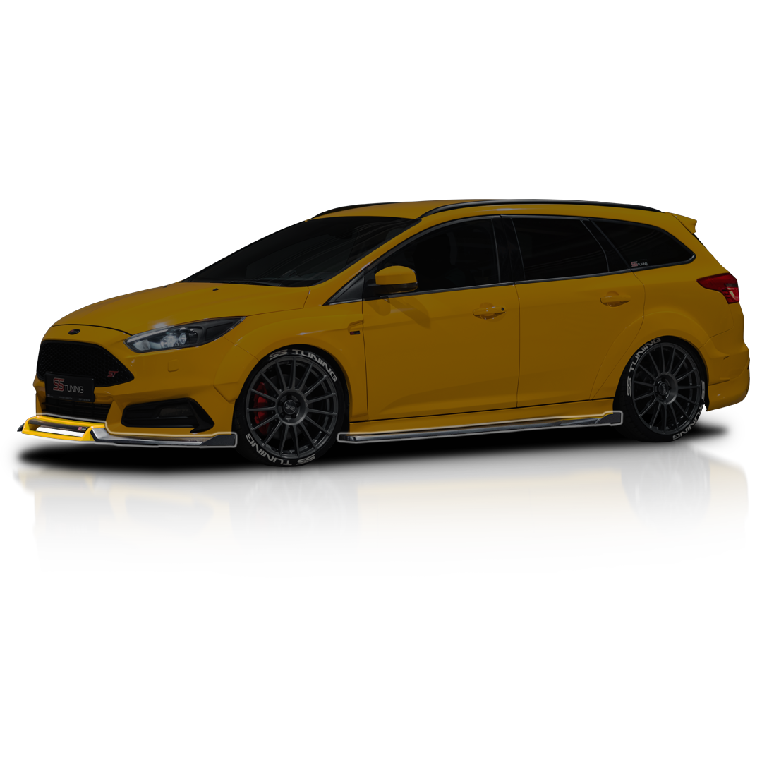 Ford Focus ST Wagon Facelift Splitter Kit