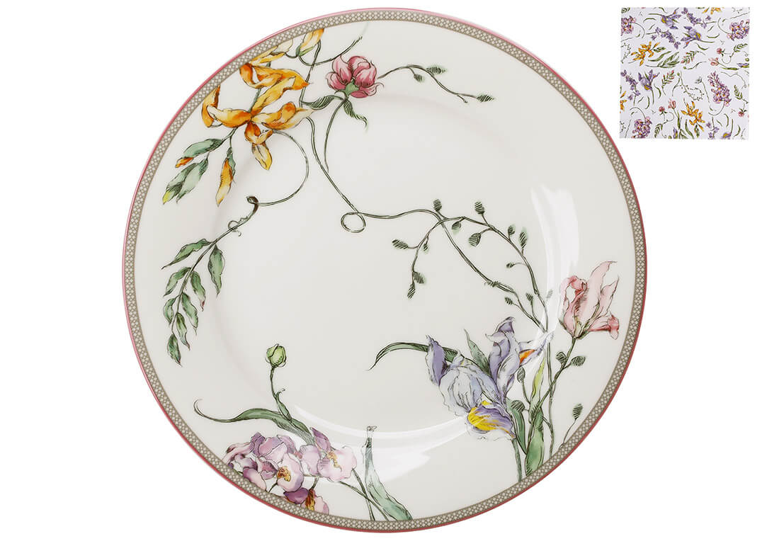 Wisteria Garden, Тарілка порцелянова