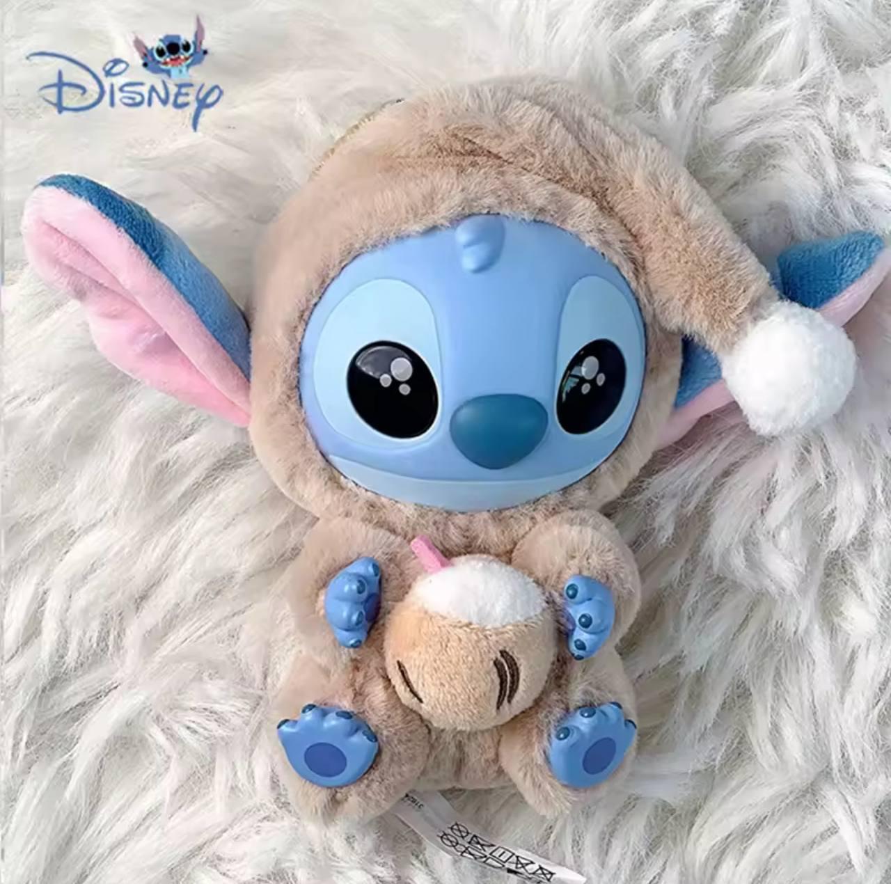 Дитяча м'яка іграшка сюрприз Лабубу Ліло та Стіч Labubu Lilo & Stitch плюшева, брелок для ключів сумки P02