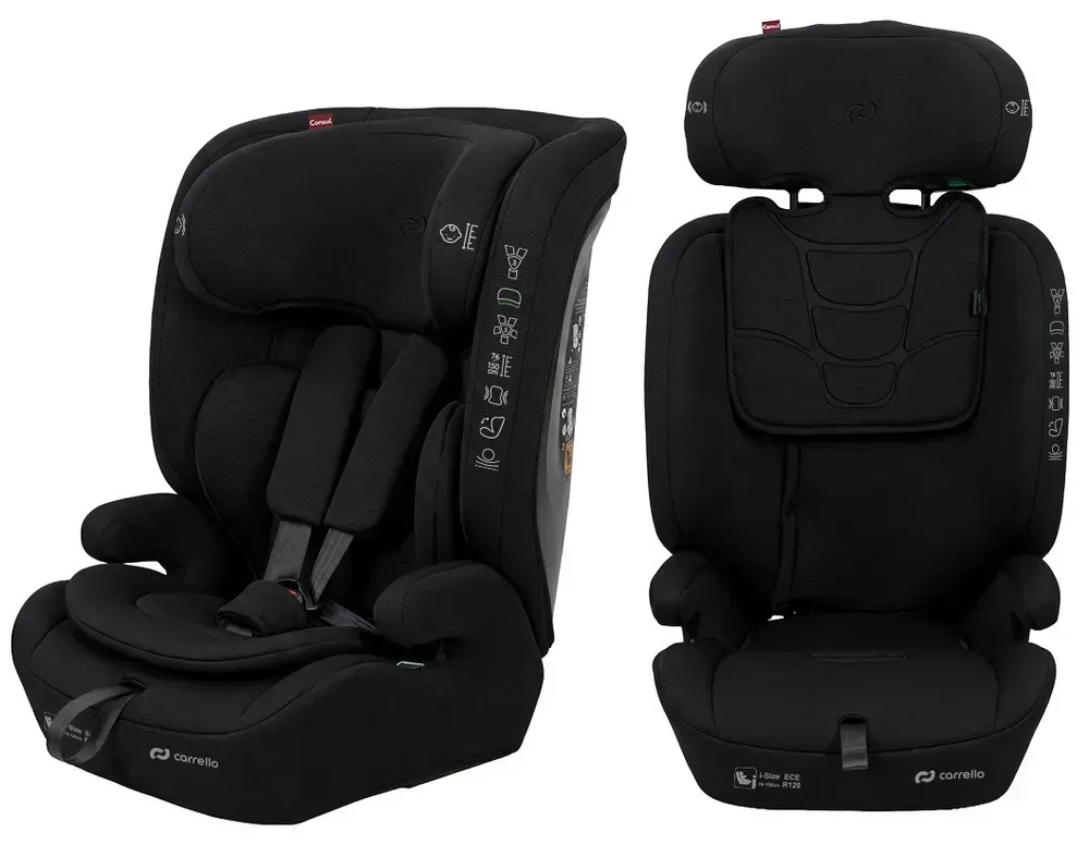 Автокрісло Carrello Consul CRL-16061 i-Size 76-150см з нахилом Midnight Black