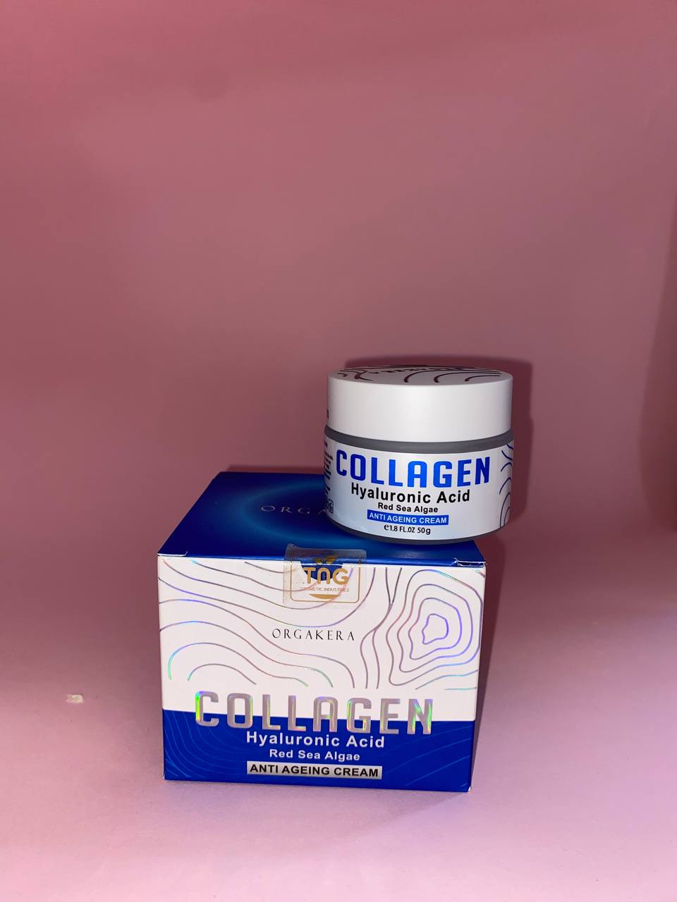 Orgakera Collagen Anti Ageing Cream Red Sea Algae Колагеновий крем проти старіння Оргакера 50 мл