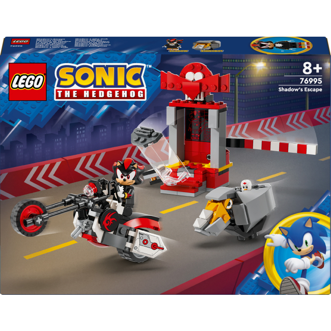 Конструктор LEGO Sonic Їжак Шедоу. Втеча (76995)