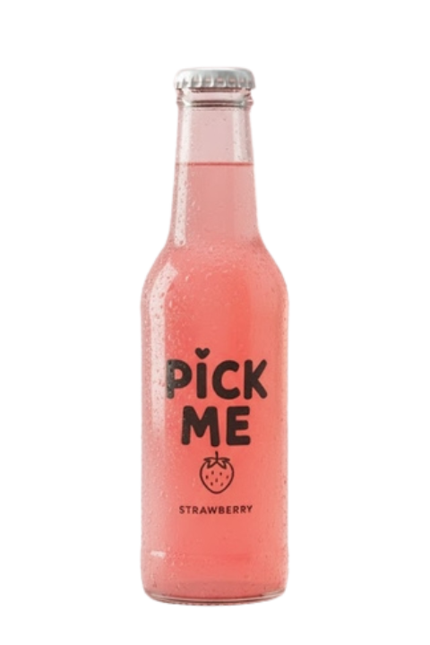 Pick Me Strawberry Soda — 0.23 L
