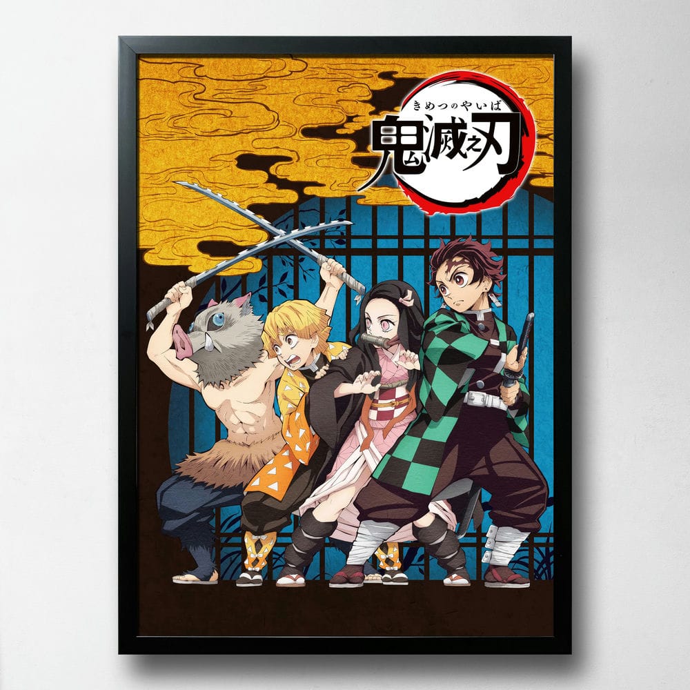 Постер Kimetsu no Yaiba, ПВХ