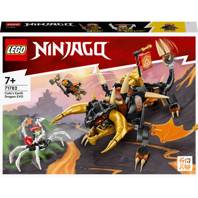 Конструктор LEGO NINJAGO Земляний дракон Коула EVO (71782)