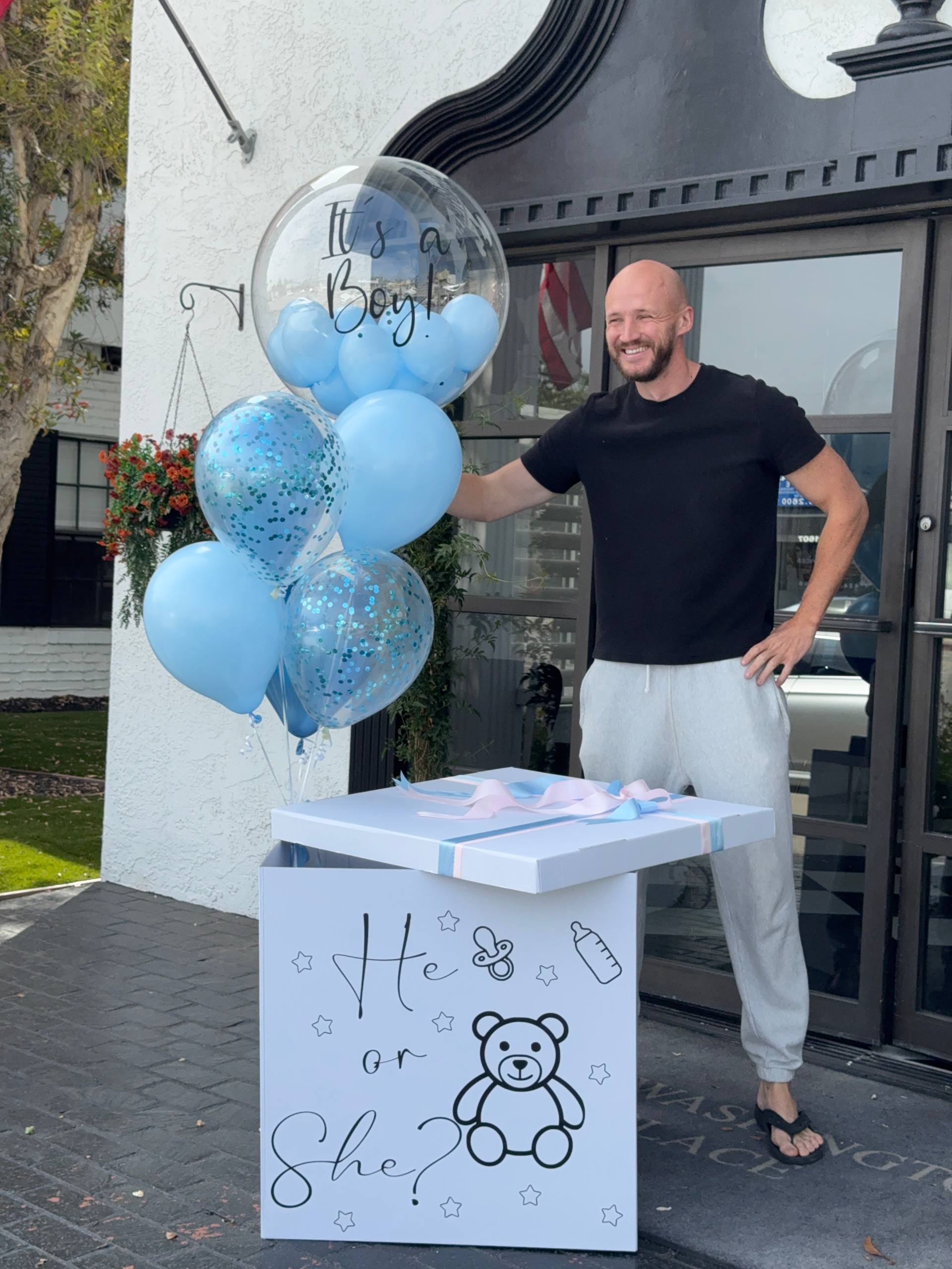 Gender Reveal Balloon Box