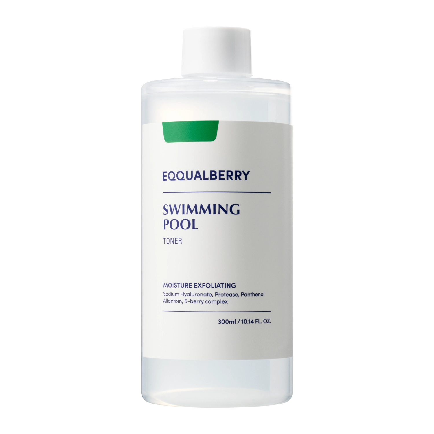 EQQUALBERRY - Swimming Pool Daily Facial Toner 300ml | Гіпоалергенний тонер