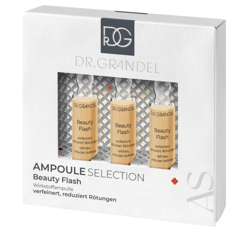 Ампули для ідеального кольору обличчя Dr. Grandel Beauty Flash, 3 х 3 мл