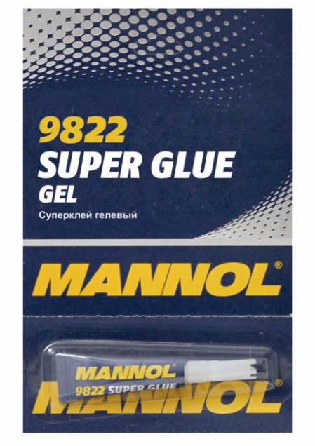 Супер клей гель Gel Super Glue (0,003г) Mannol