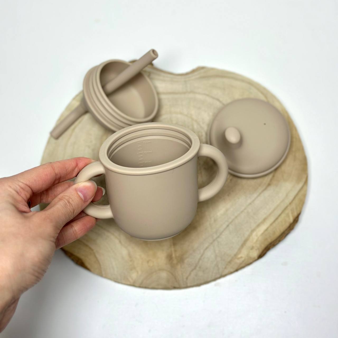 Поїльник  3в1 Беж (15-1308)