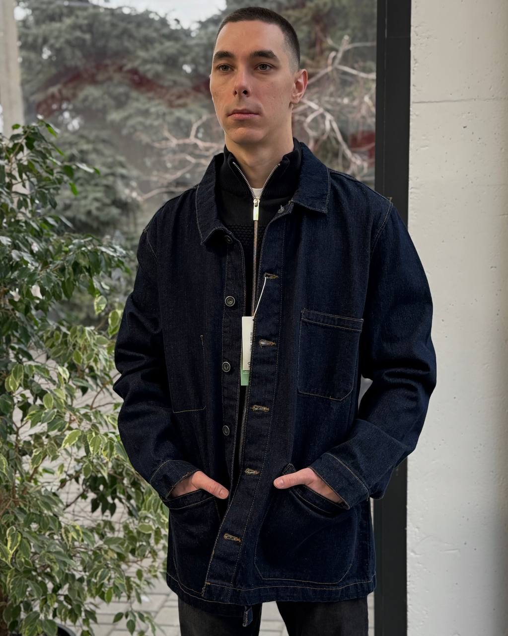 Джинсова куртка чоловіча Celio (XXL)