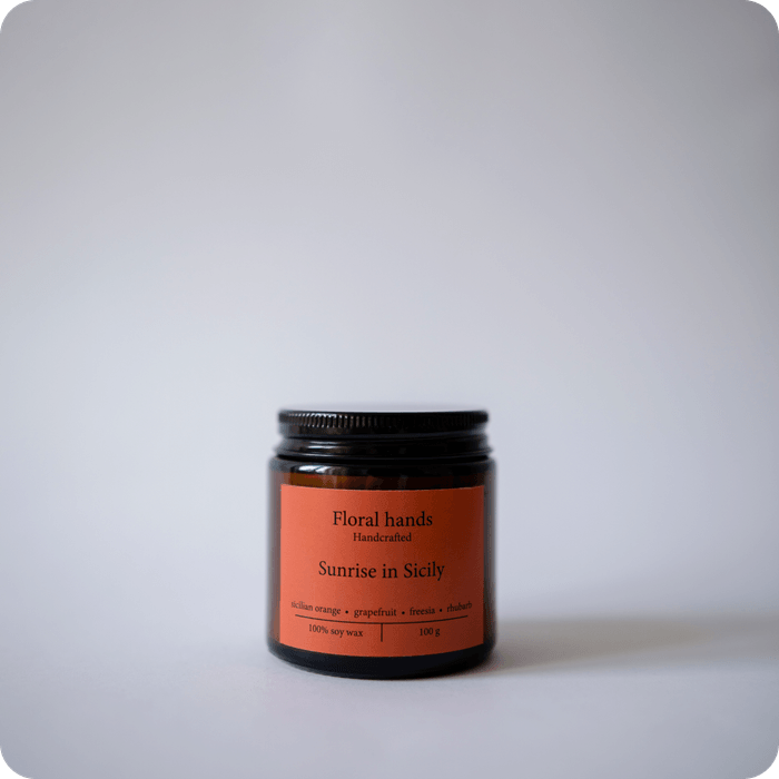 Ароматична свічка Sunrise in Sicily 100g
