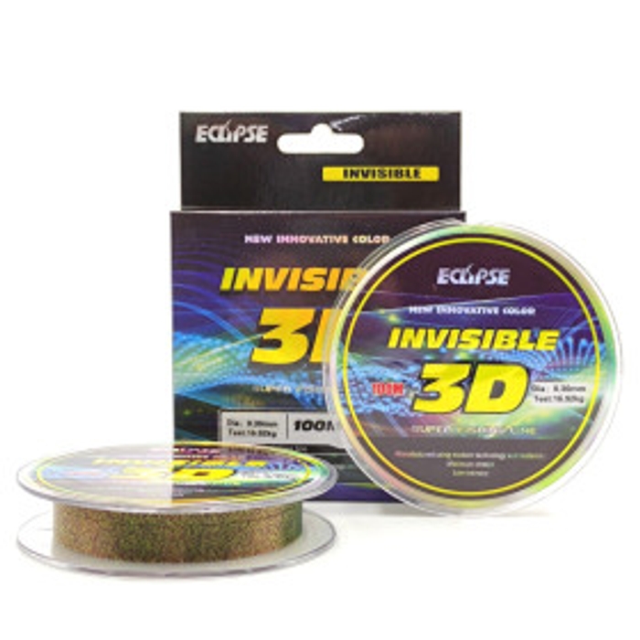 Волосінь Eclipse INVISIBLE 3D 100m 0.25 mm