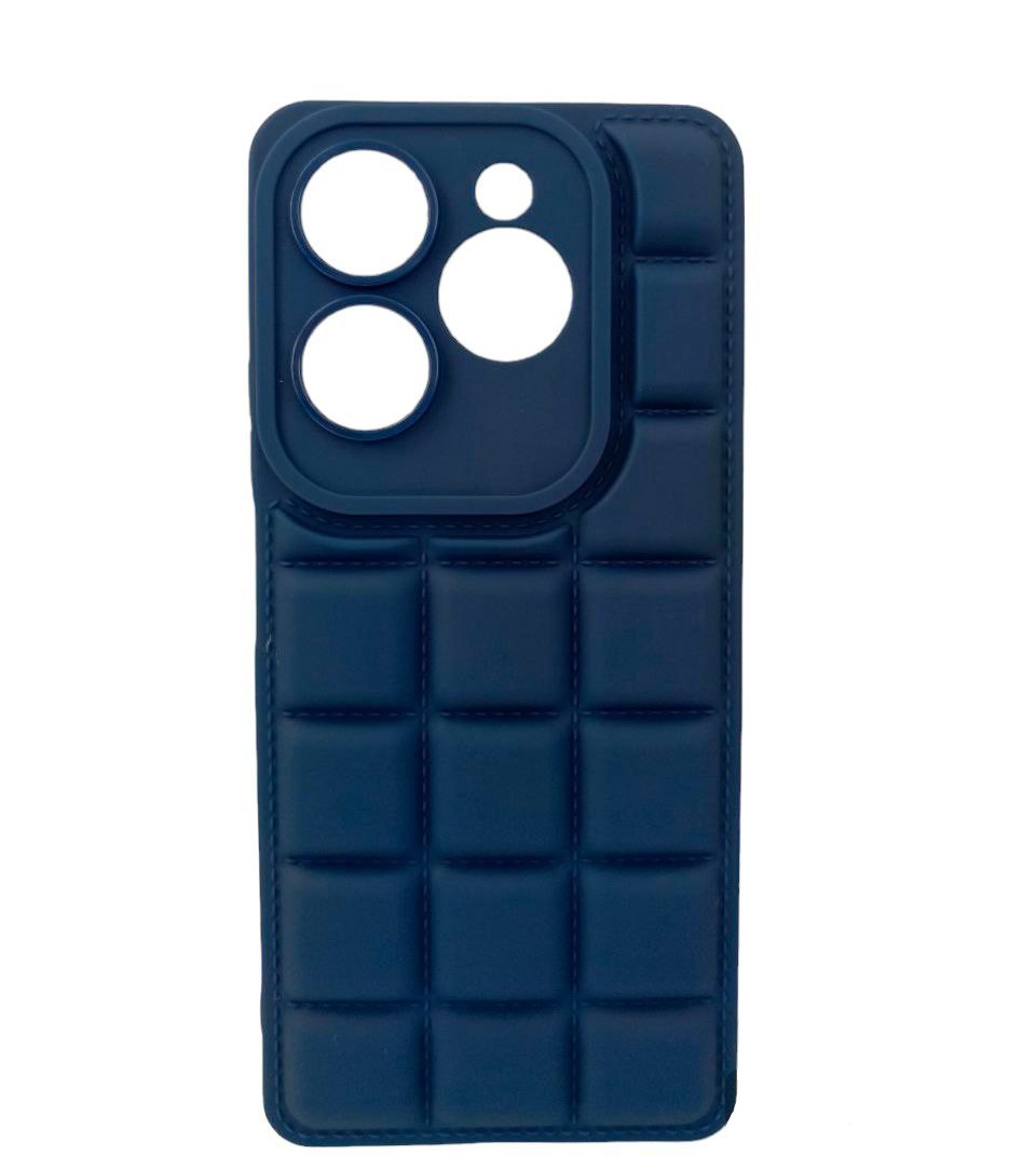 Чохол Fashion Case Chocolate для Infinix HOT 40 Blue