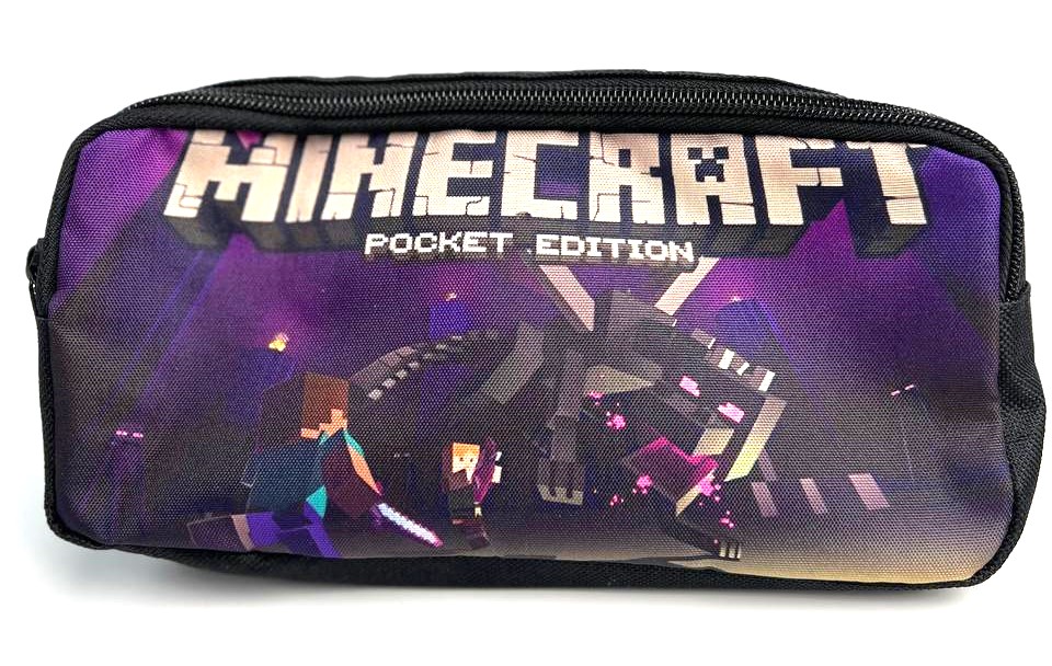 Пенал Майнкрафт, Пенал Minecraft фіолетовий