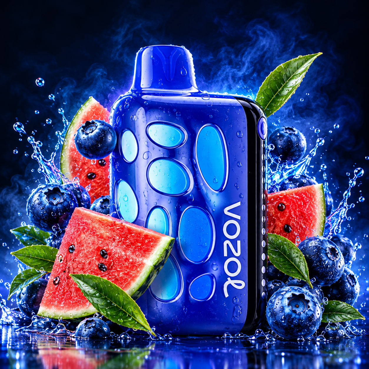Vоzоl Rаvе 40000 Blueberry Watermelon (Чорниця Кавун)