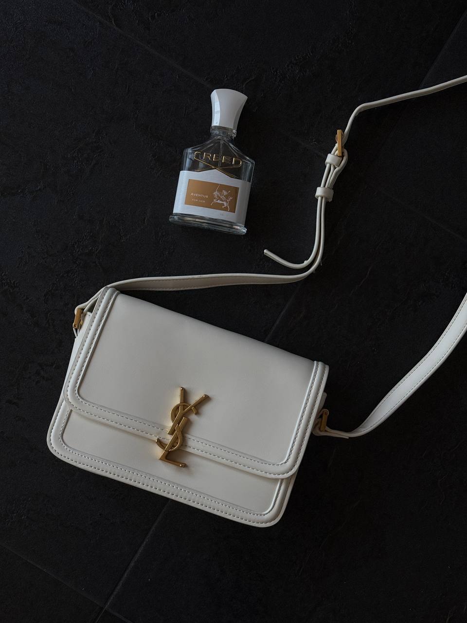 Yves Saint Laurent Medium Solferino Cream