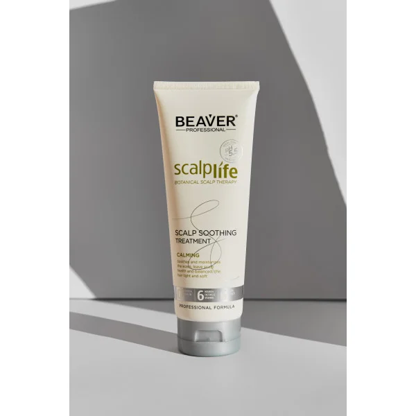 Маска для ревіталізації та оновлення шкіри голови та волосся активна Scalplife BOTANICAL THERAPY SCALP SOOTHING TREATMENT